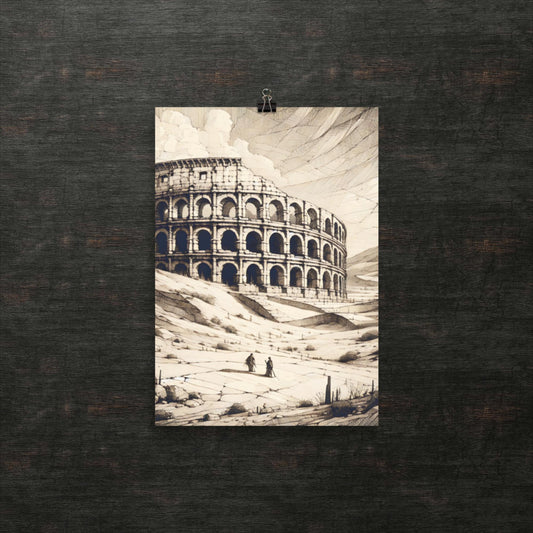 Whispers of Rome: Das Kolosseum neu interpretiert – Poster