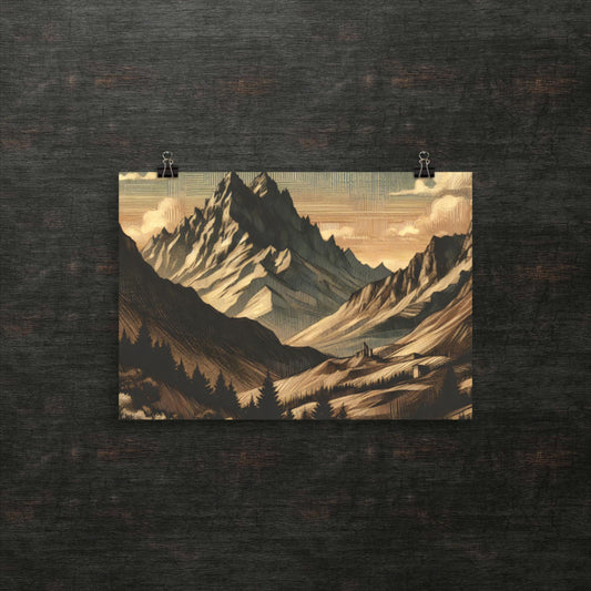 Flüstern der Silent Peaks – Poster