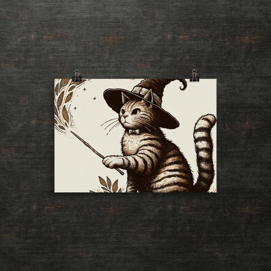 Enchanted Whiskers: Eine Katzenzaubershow – Poster