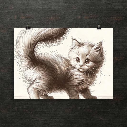 Whisker Wishes: Fluffy Feline Fantasy – Poster